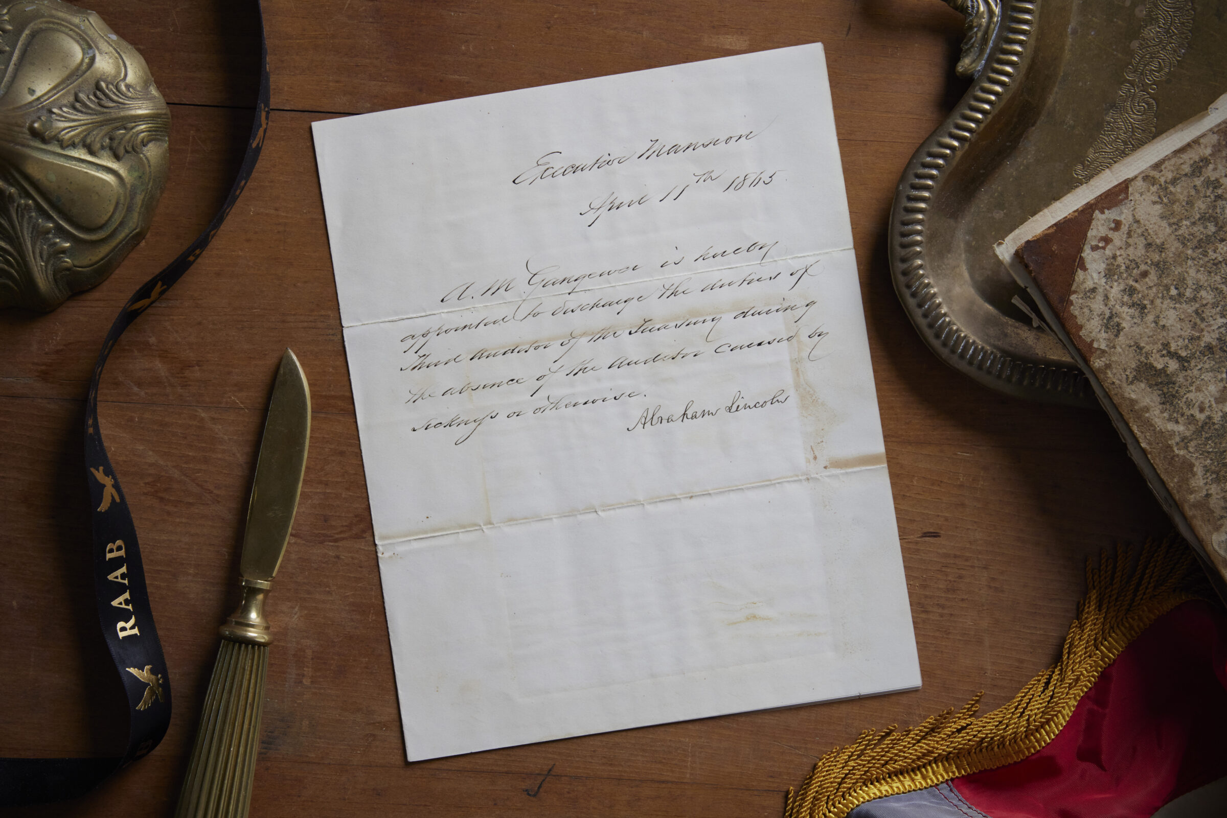 Lincoln letter