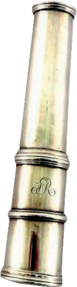 silver nutmeg grater