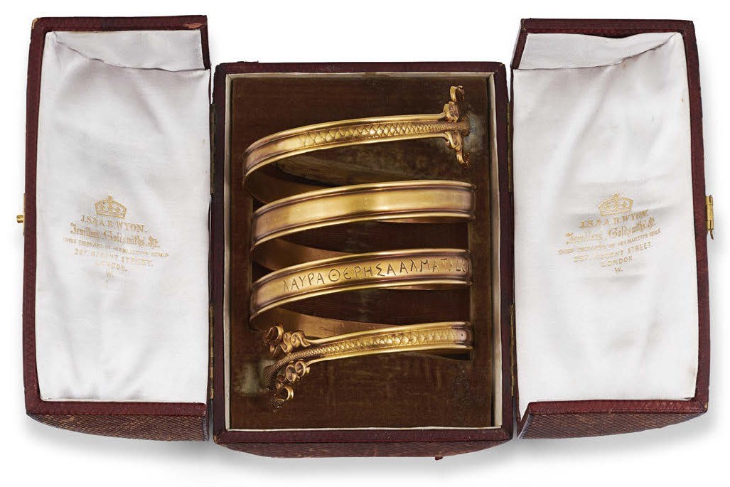 Alma-Tadema-designed bracelet
