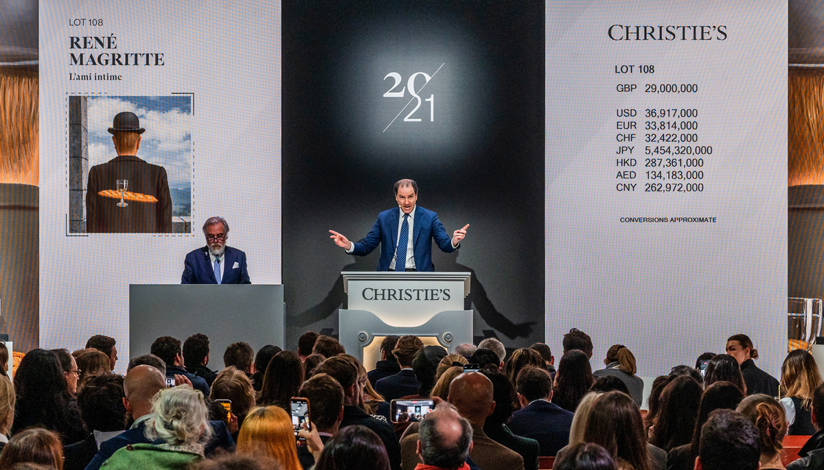 Adrien Meyer of Christie’s