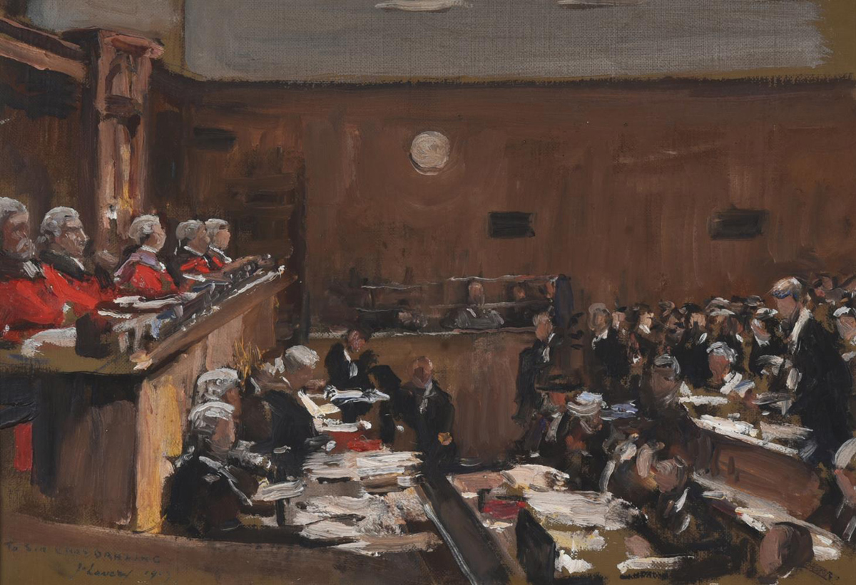 John Lavery sketch