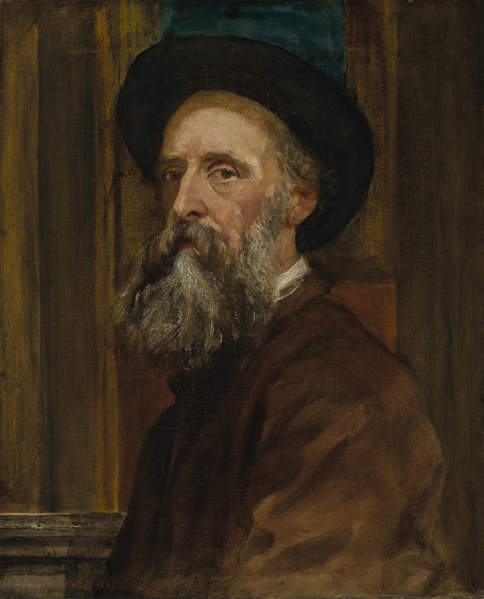 GF Watts self-portrait