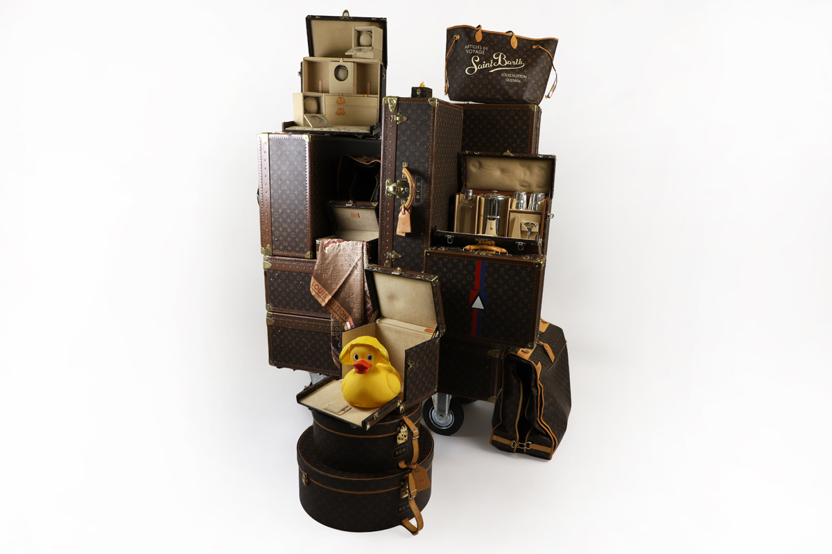 Louis Vuitton luggage