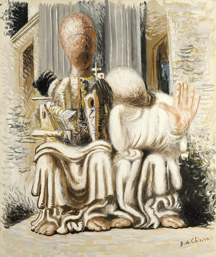 Giorgio De Chirico, Manichini (Landau, TEFAF New York 2024)