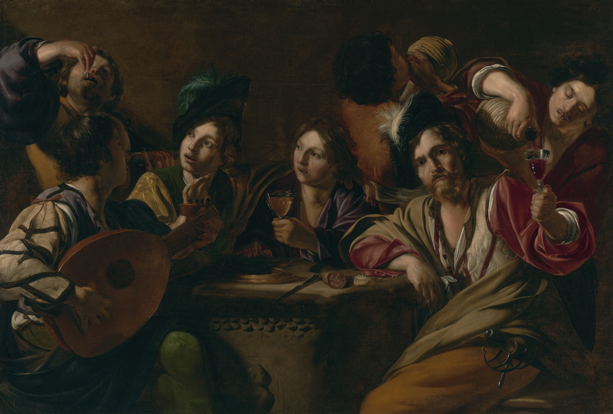Bartolomeo Manfredi painting
