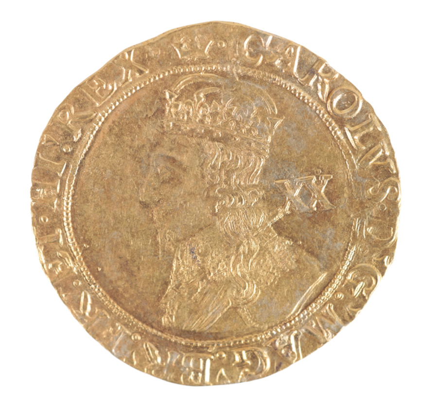 2642AR Edit Dukes Charles I 5000 Gold Unite