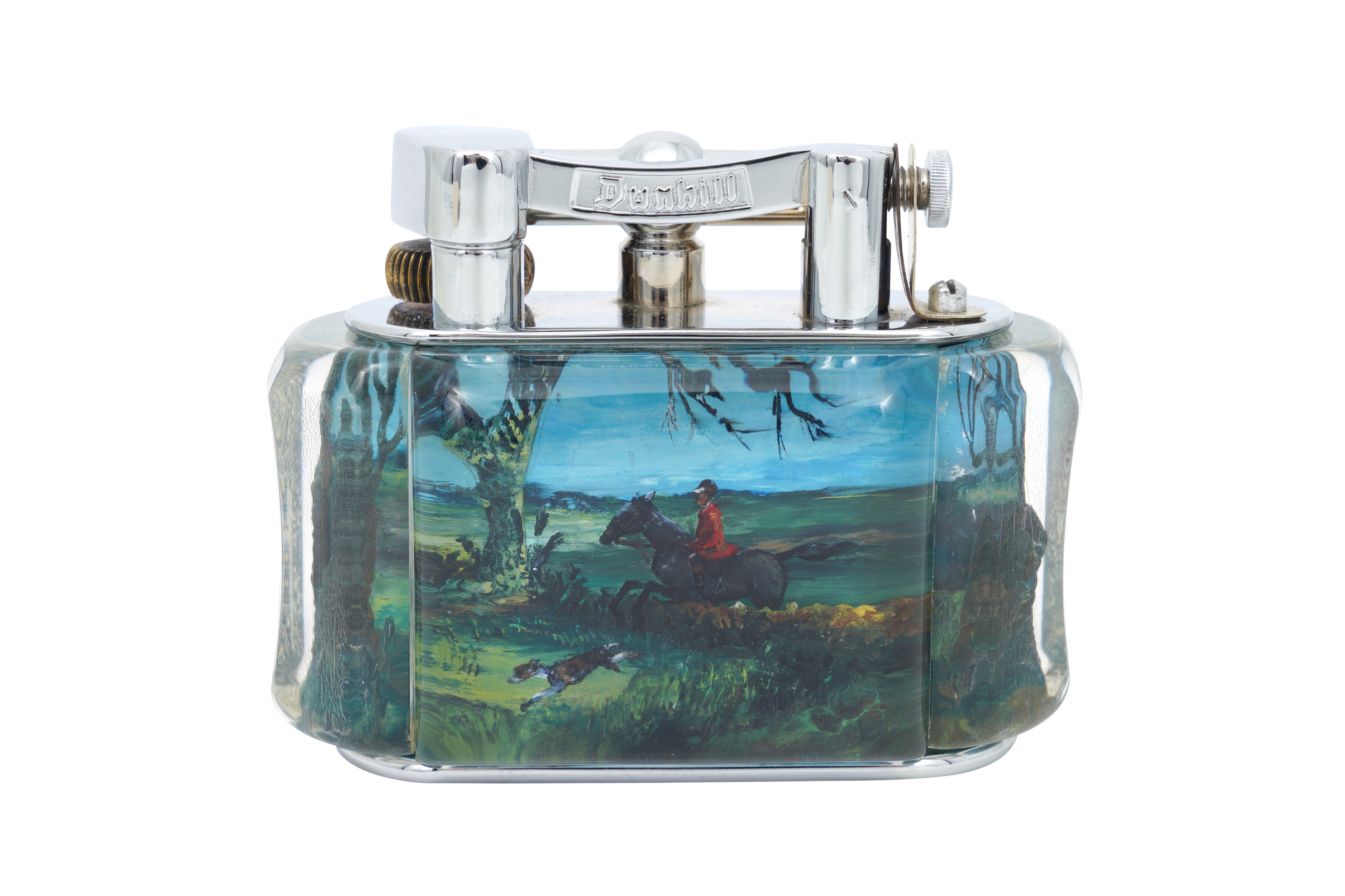 Alfred Dunhill Aquarium table lighter