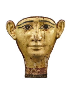 Egyptian coffin face