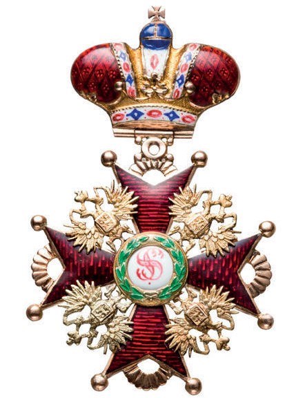 Order of St Stanislaus medal