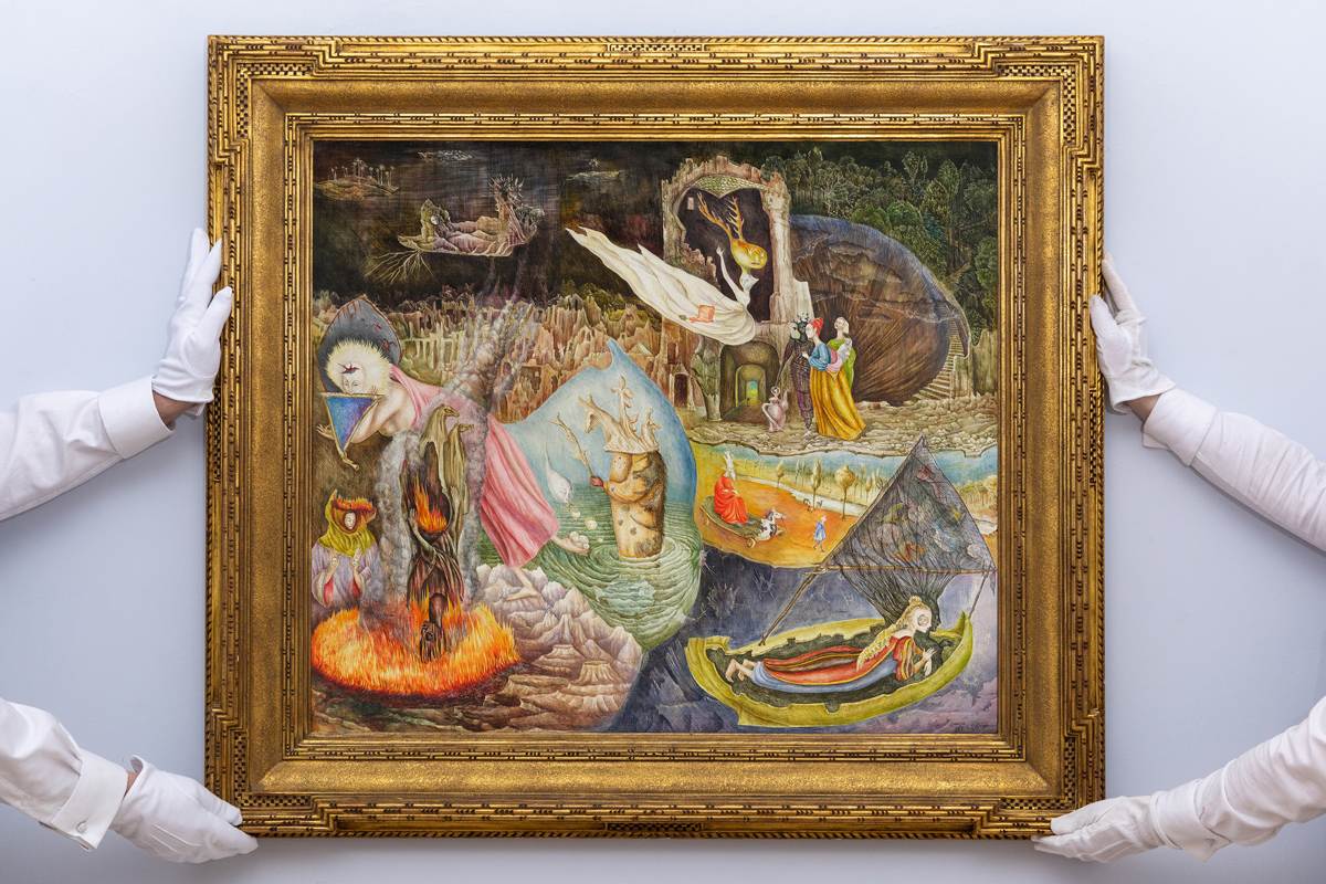 Les Distractions de Dagobert by Leonora Carrington
