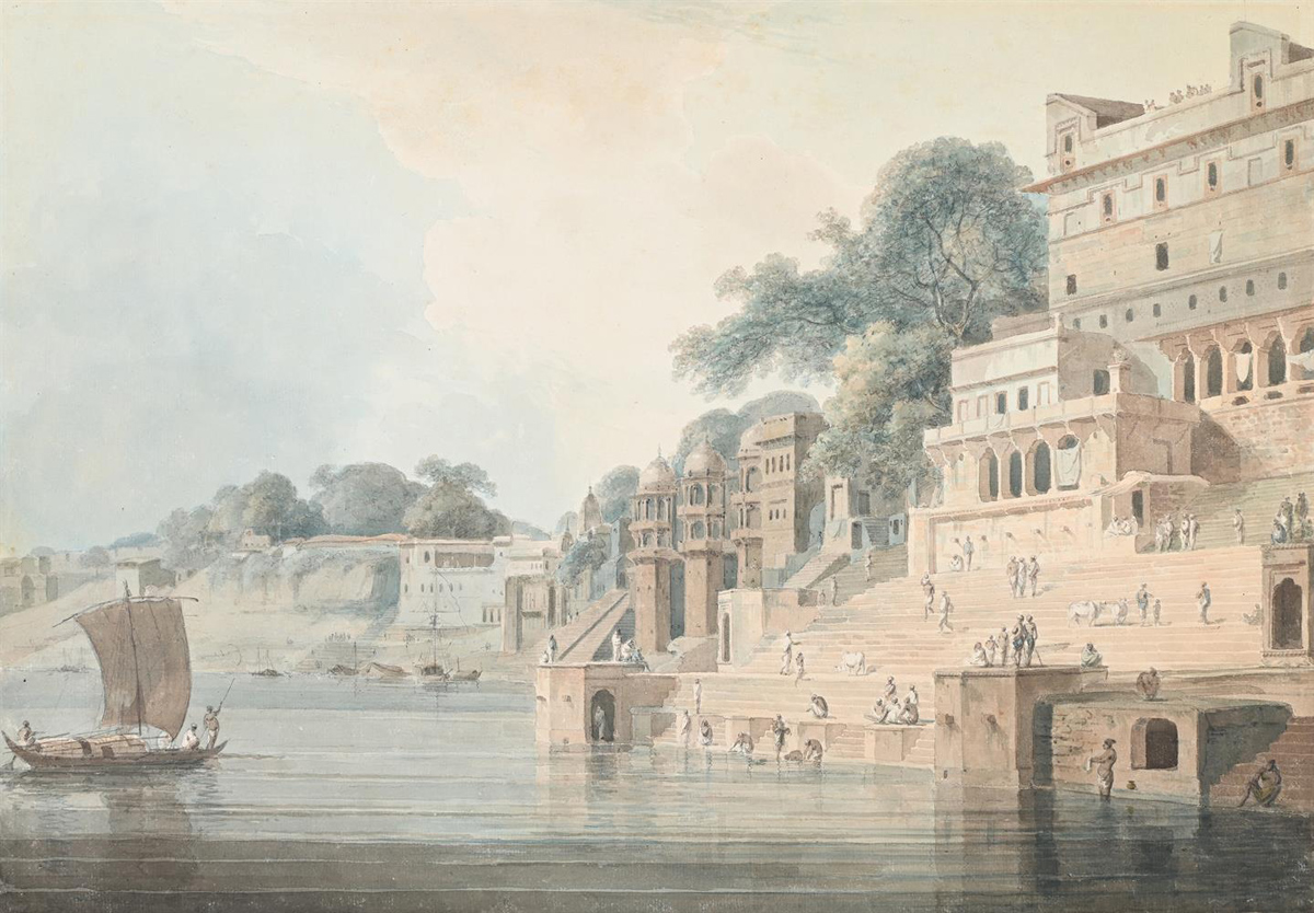 Thomas and William Daniell watercolour