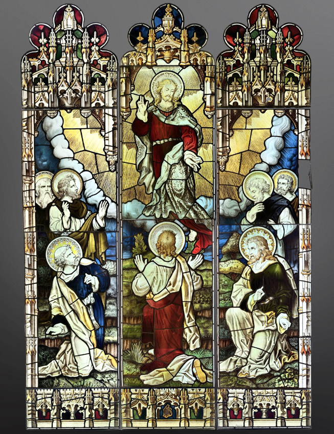 Stained glass window