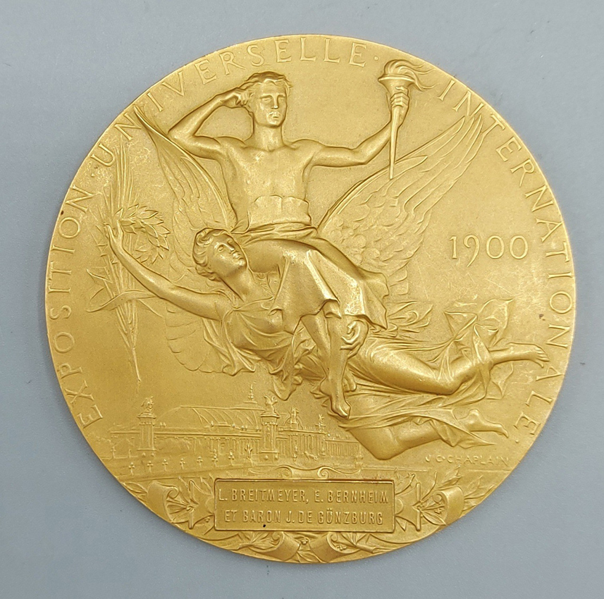 Paris Exposition Universelle gold medal