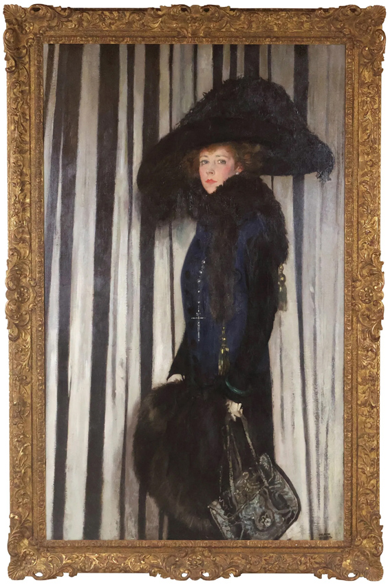 William Orpen portrait of Evelyn St. George