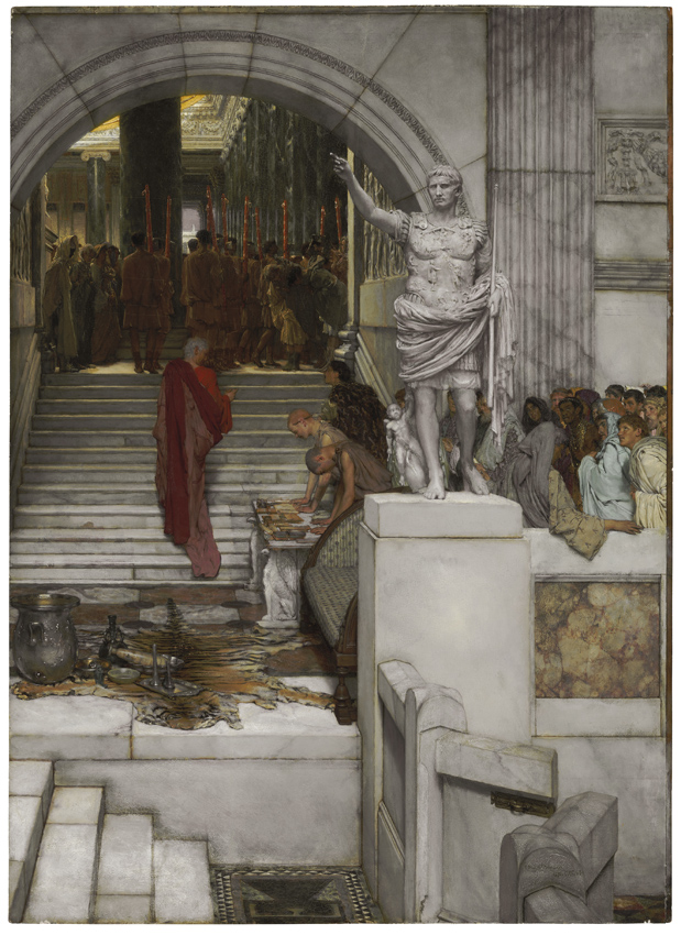 After the Audience by Sir Lawrence Alma-Tadema