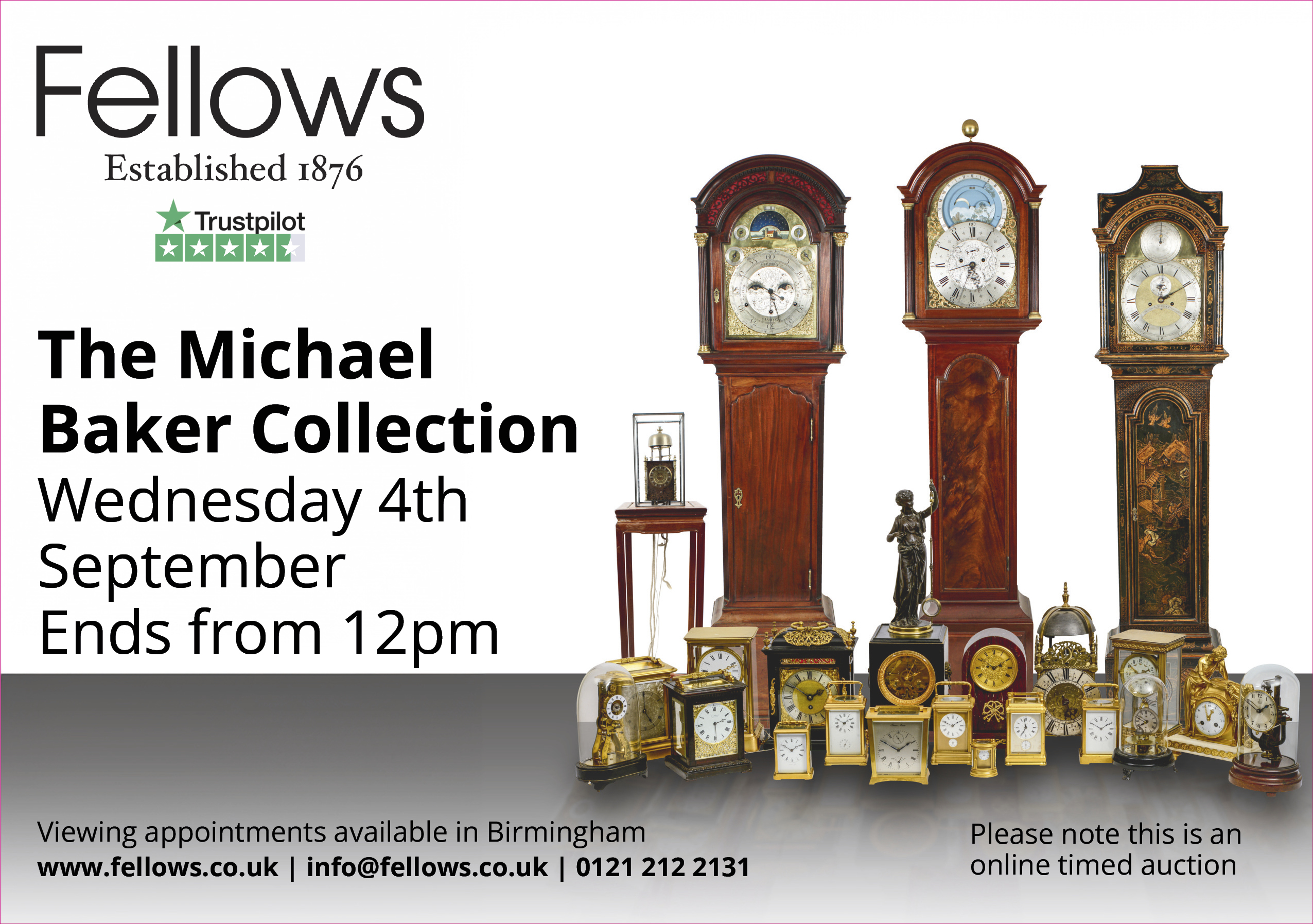 Fellows Clocks 1 2H 2656 Dan