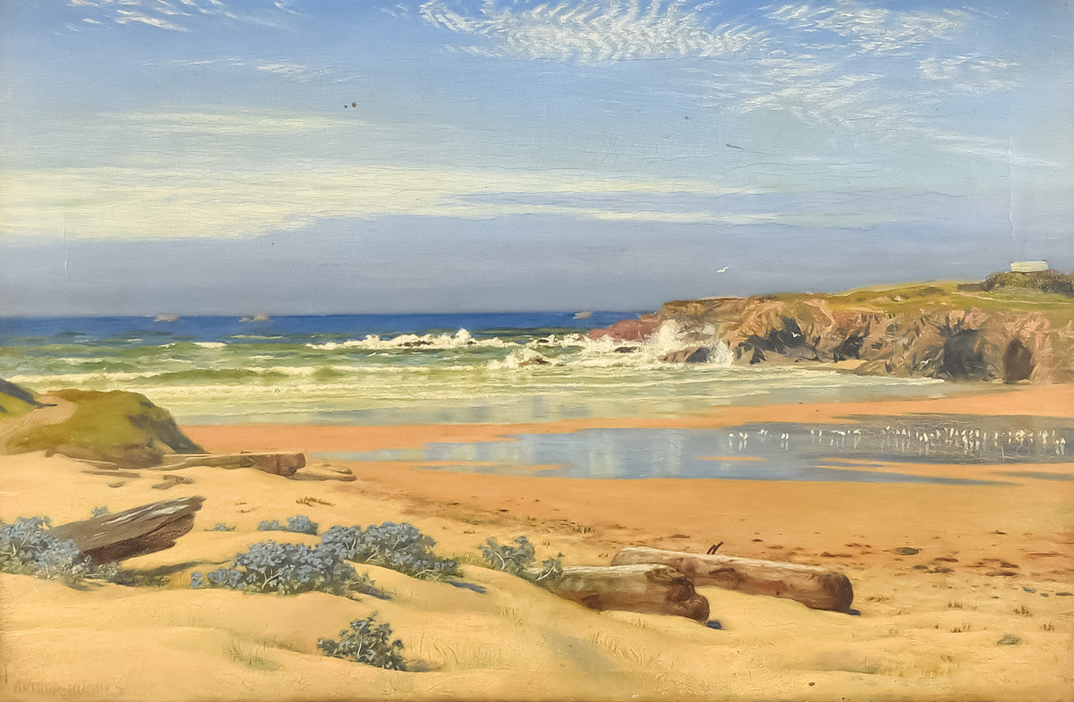Arthur Hughes seascape