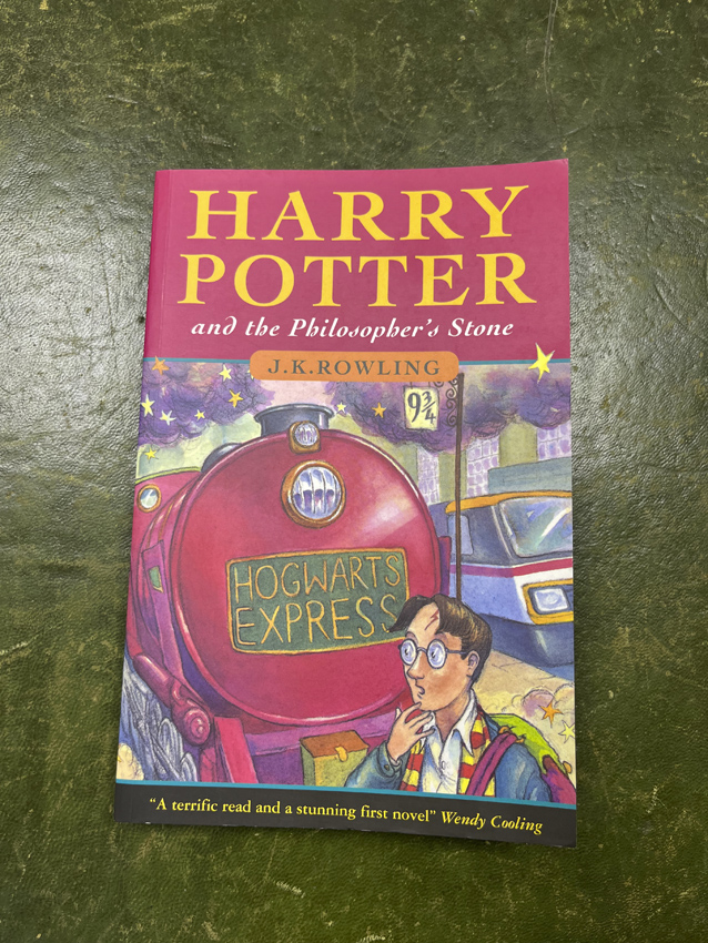 Harry Potter 1St Edition Paperback Front