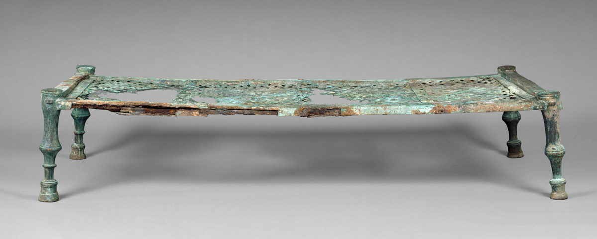Ancient funerary couch