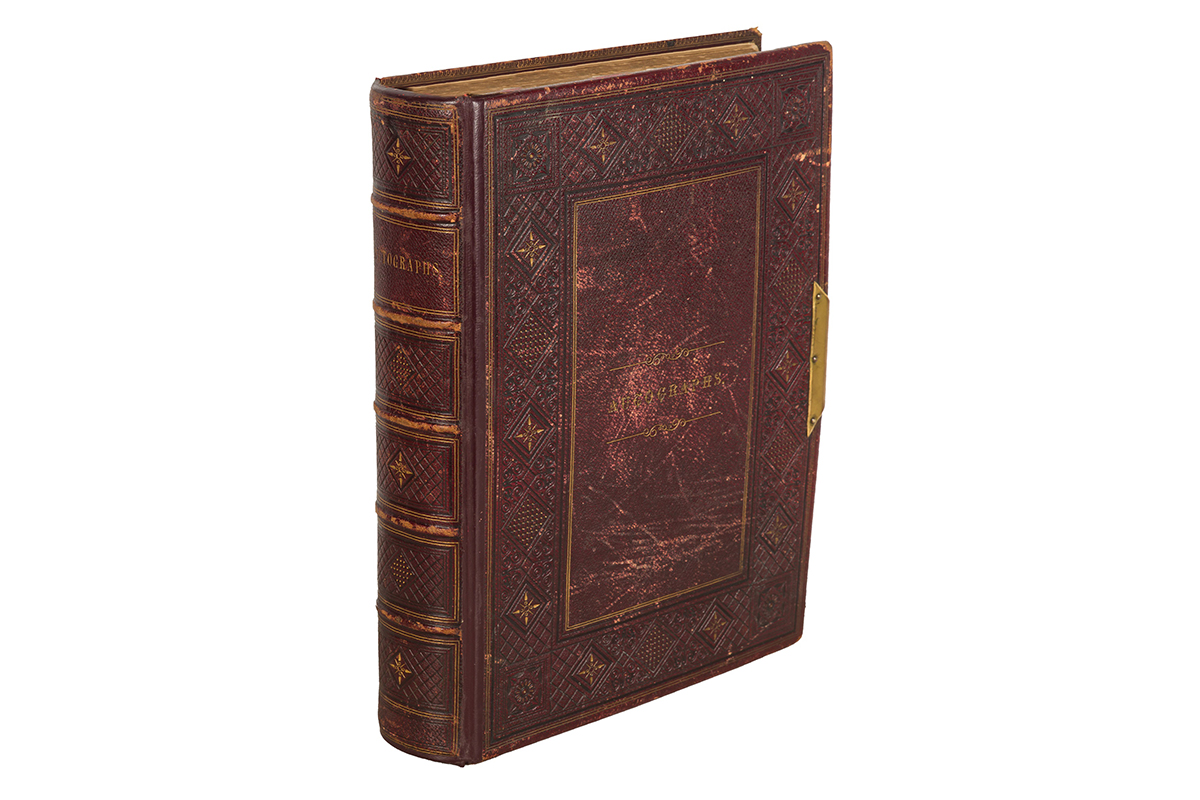 Chiswick Autograph Book Cover