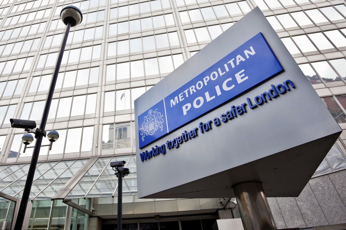 Istock Metropolitan Police Sign