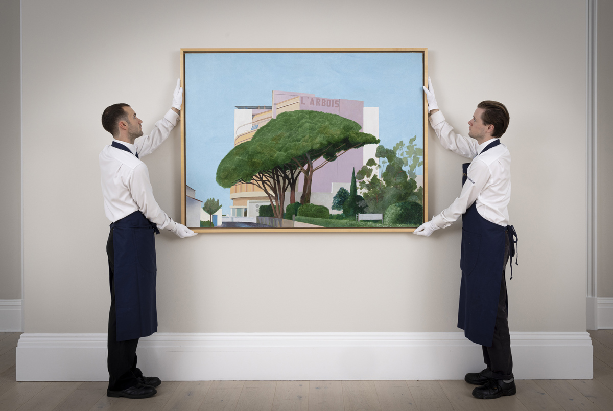 L'Arbois, Sainte-Maxime by David Hockney