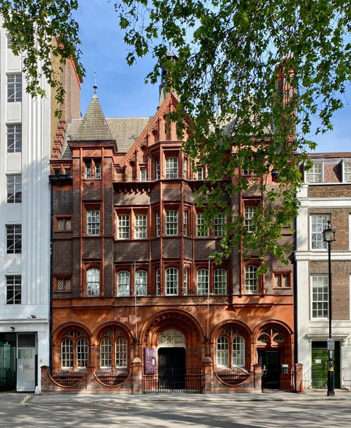 Eglise Protestante Francaise De Londres Outside From Soho Square