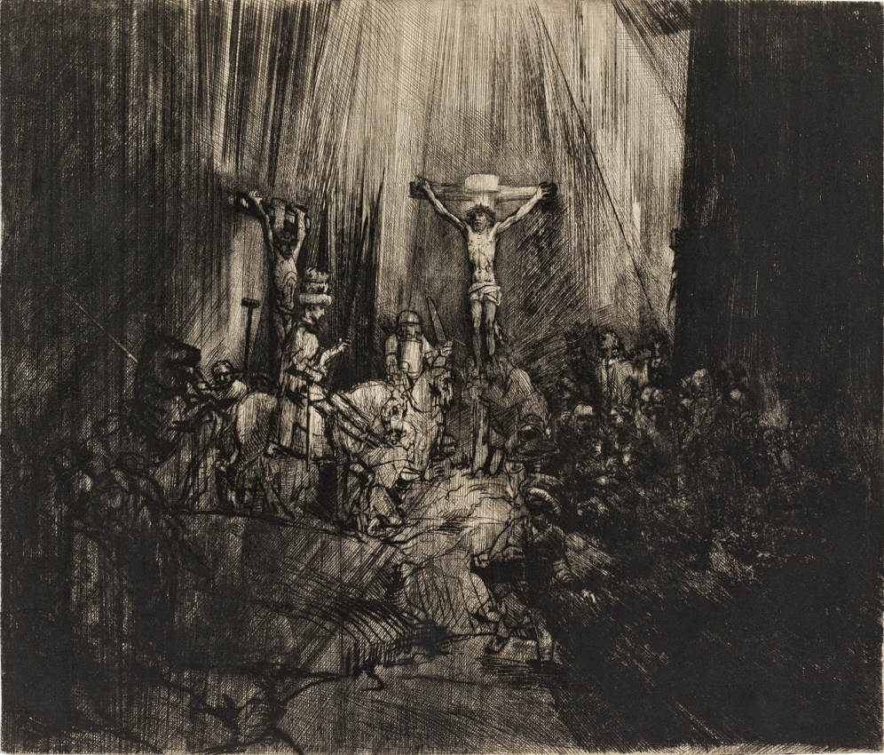 The Three Crosses print
