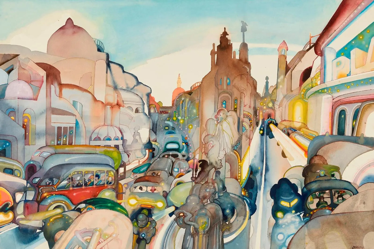 David Evans 1929–1988 Heavy Traffic