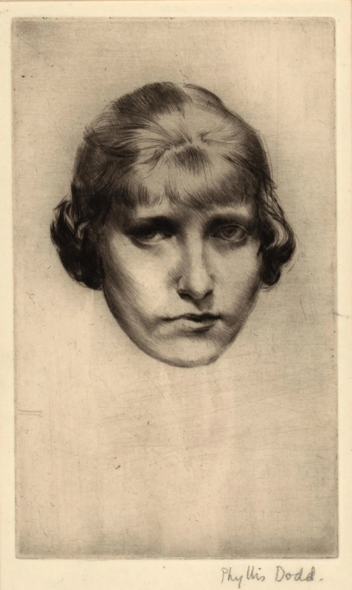 Phyllis Dodd Self Portrait