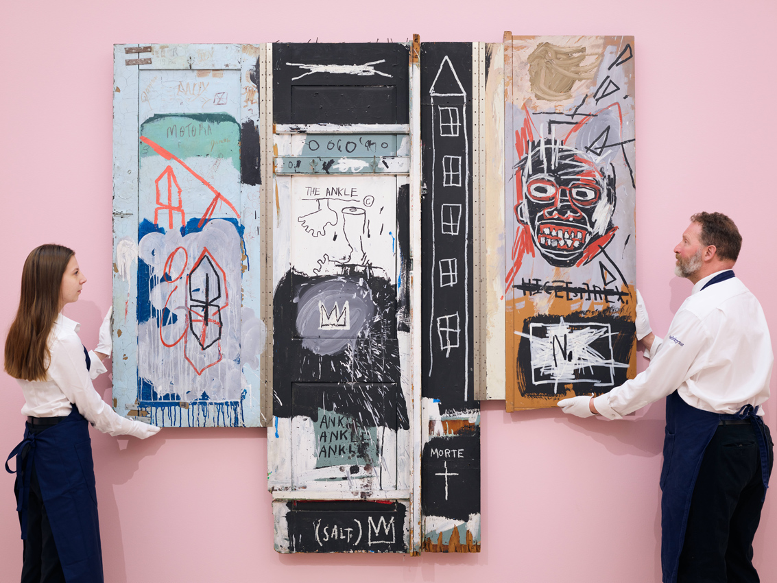 Portrait of the Artist as a Young Derelict by Jean-Michel Basquiat