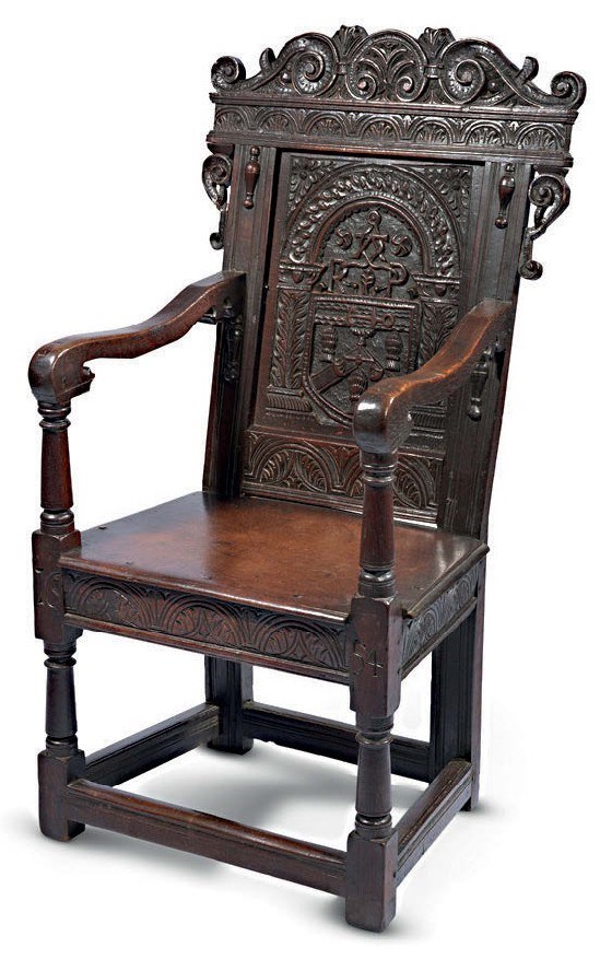 Commonwealth oak armchair