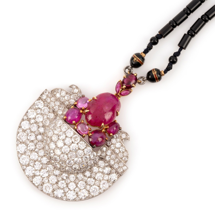 Cartier Egyptian revival jewel