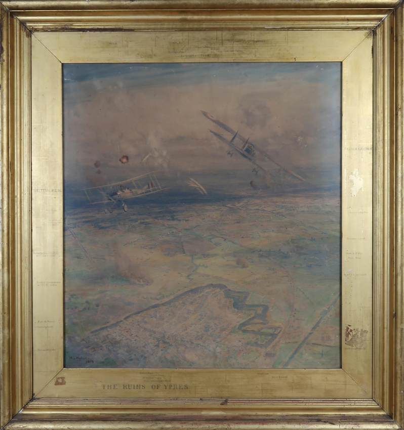 Biplanes over Ypres