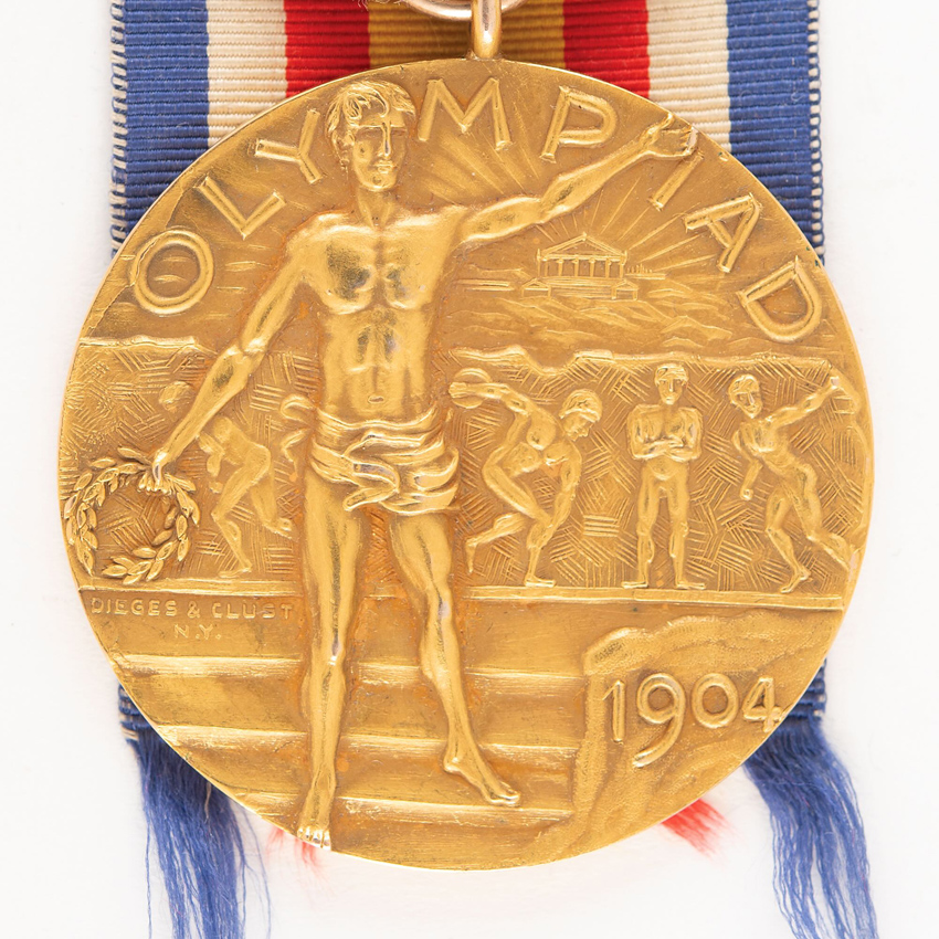 Gold medal from 1904 Olympics