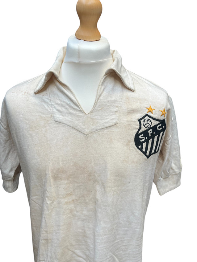 Credit Hansons Pele’S Actual 1000Th Goal Match Shirt