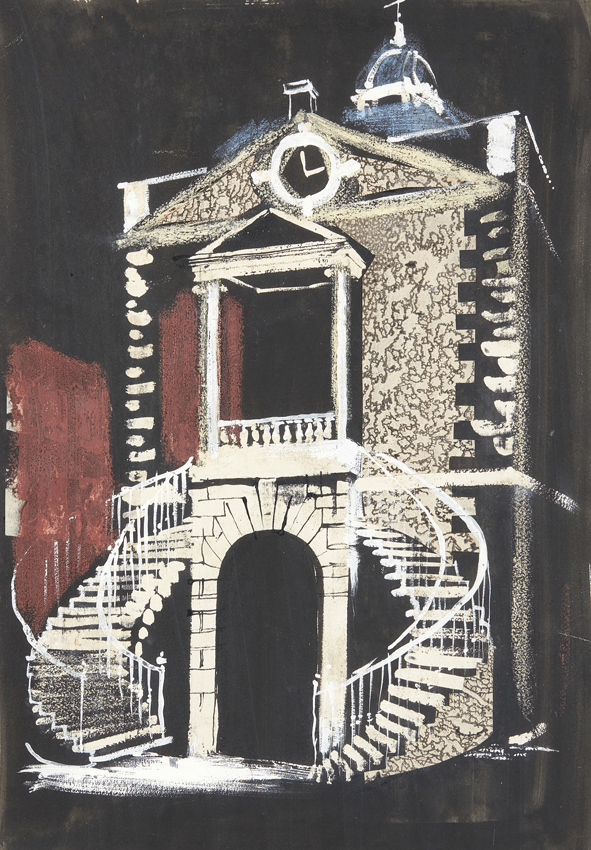 ‘Customs House, Poole’ by John Piper