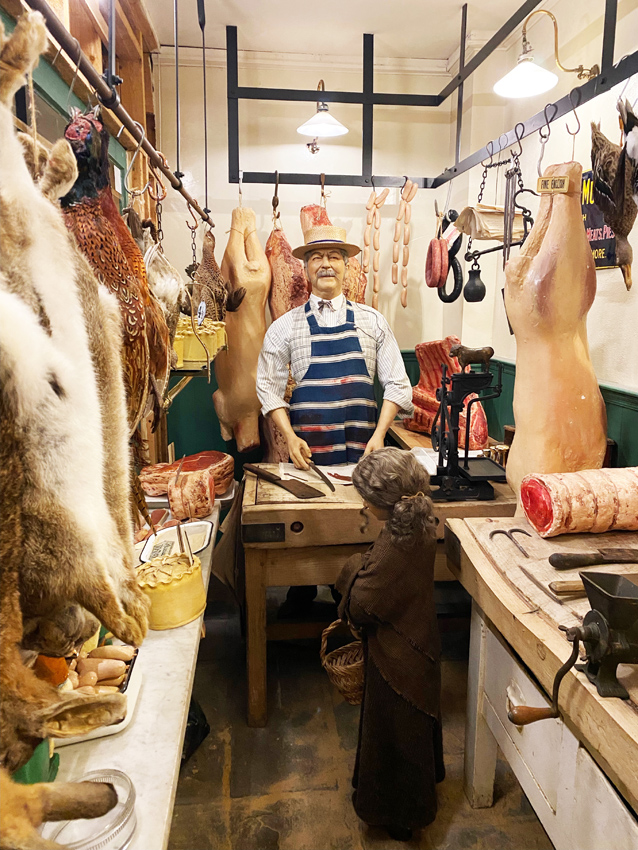 Victorian butcher’s shop