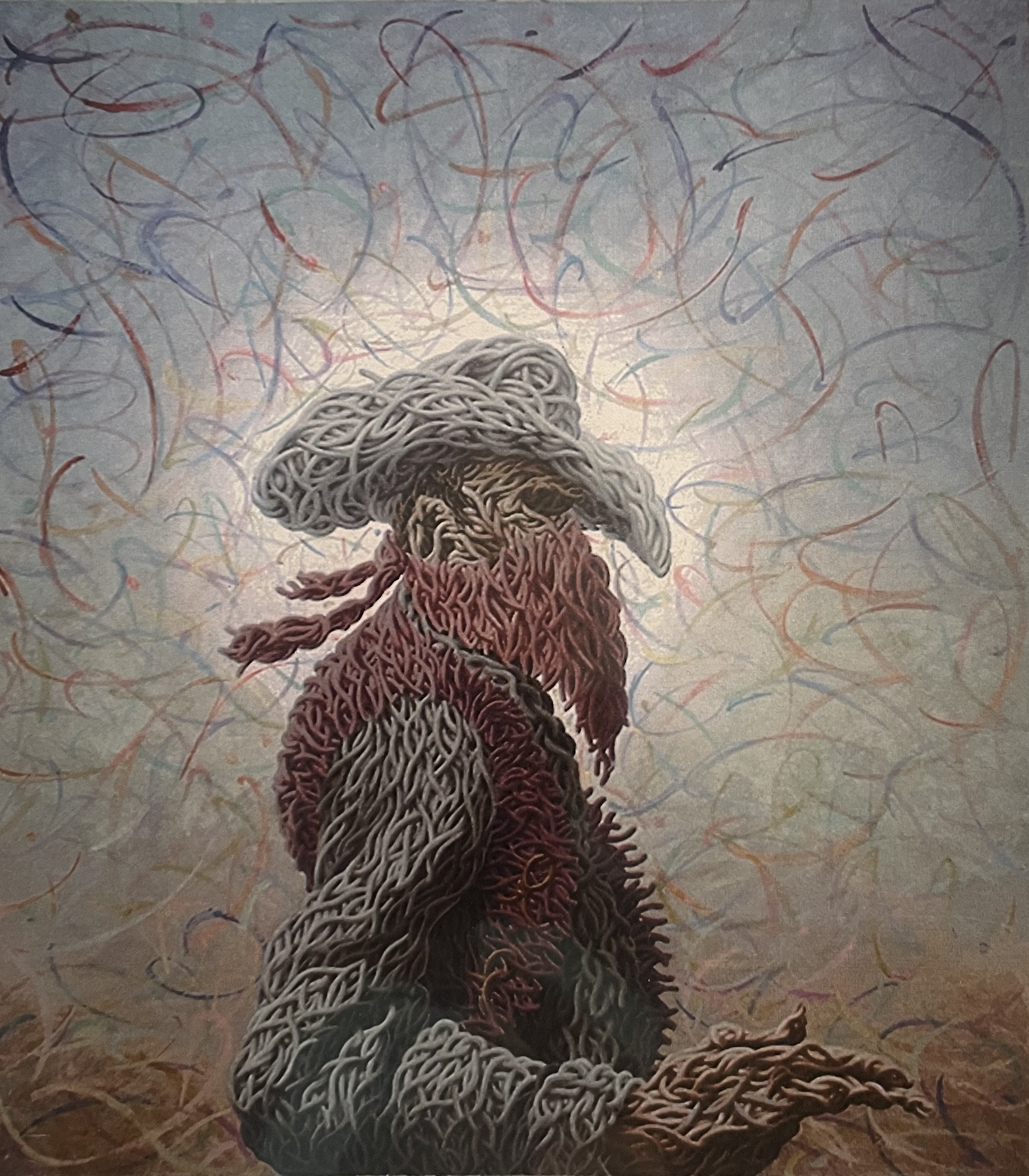 Henry Orlik painting