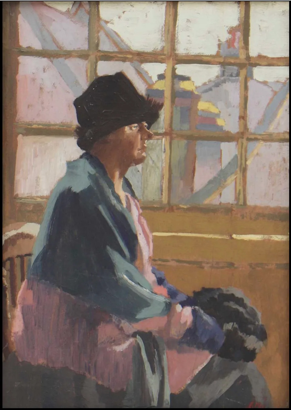 Marjorie Lilly painting
