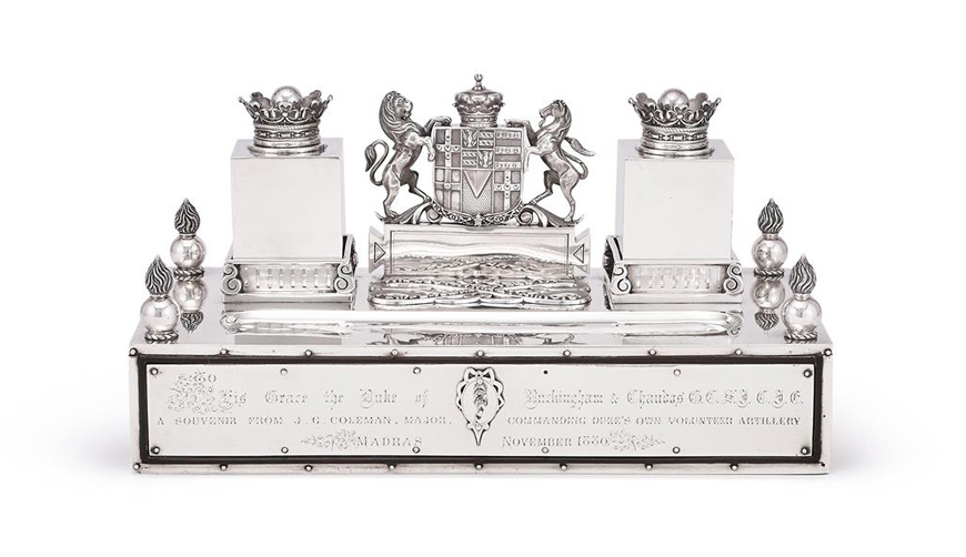 Regimental inkstand