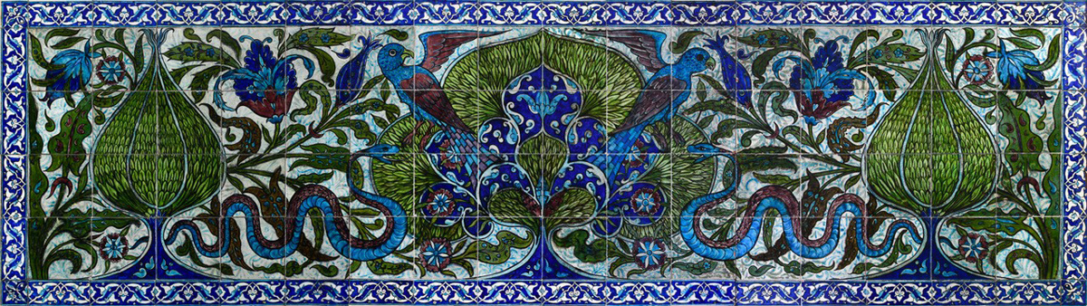 William De Morgan panel