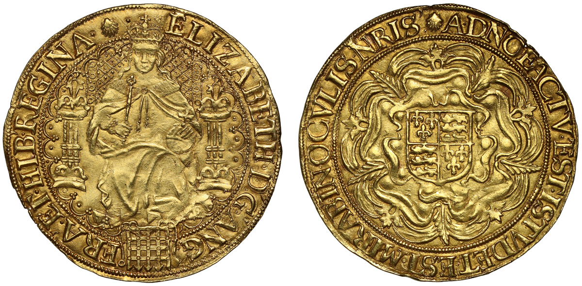 Elizabeth I gold Sovereign