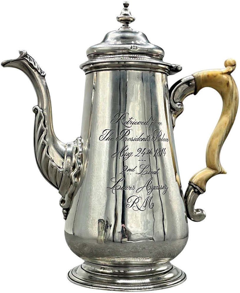 Georgian silver coffee pot