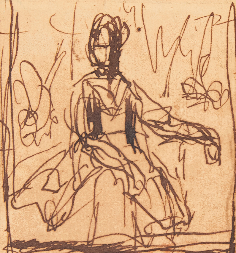 George Romney drawing