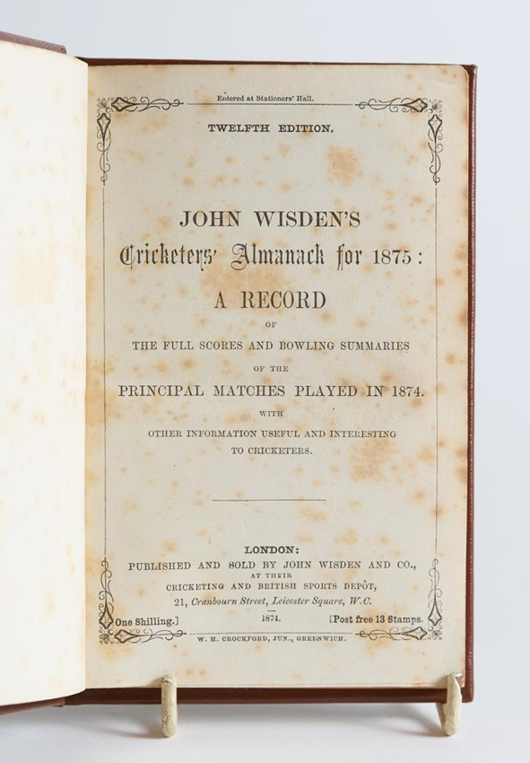 2687AB Knights Wisden 1875