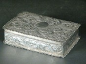Silver Trinket Box National Trust