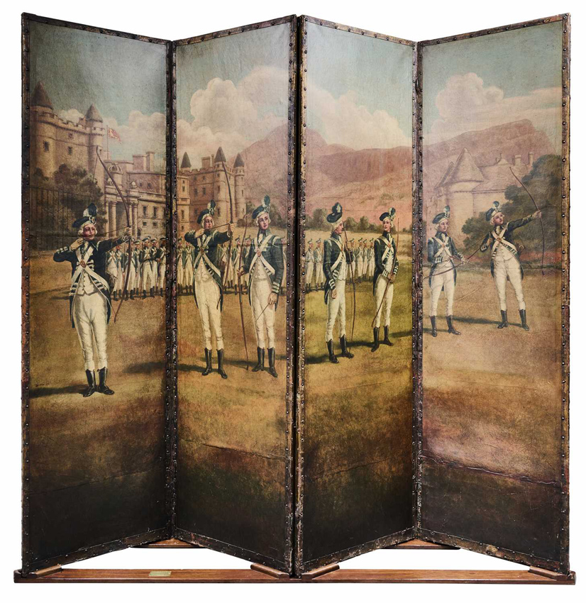 Antique screen