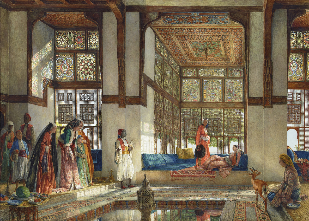 John Frederick Lewis watercolour