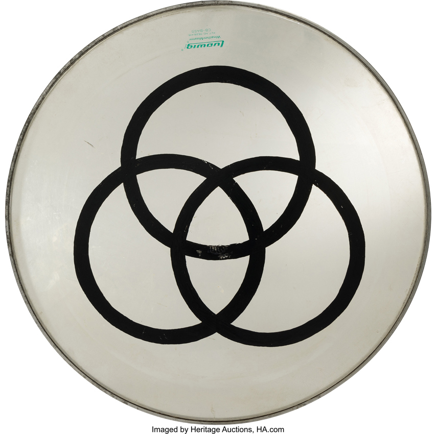 John Bonham's drumhead